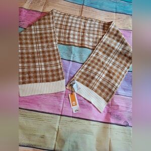 NEW Timberland Plaid Winter Scarf #0413